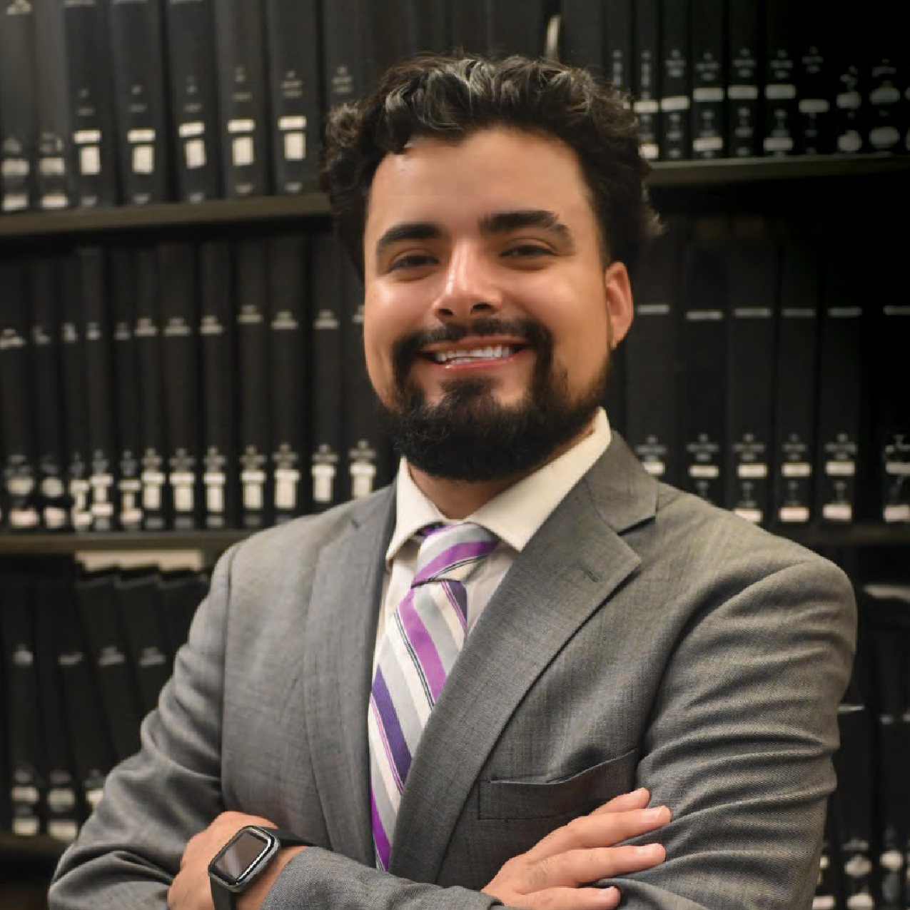 Pictured:
Christopher Nevarez Azdar, multi-year Law Scholarship Recipient and Cook County Assistant Public Defender